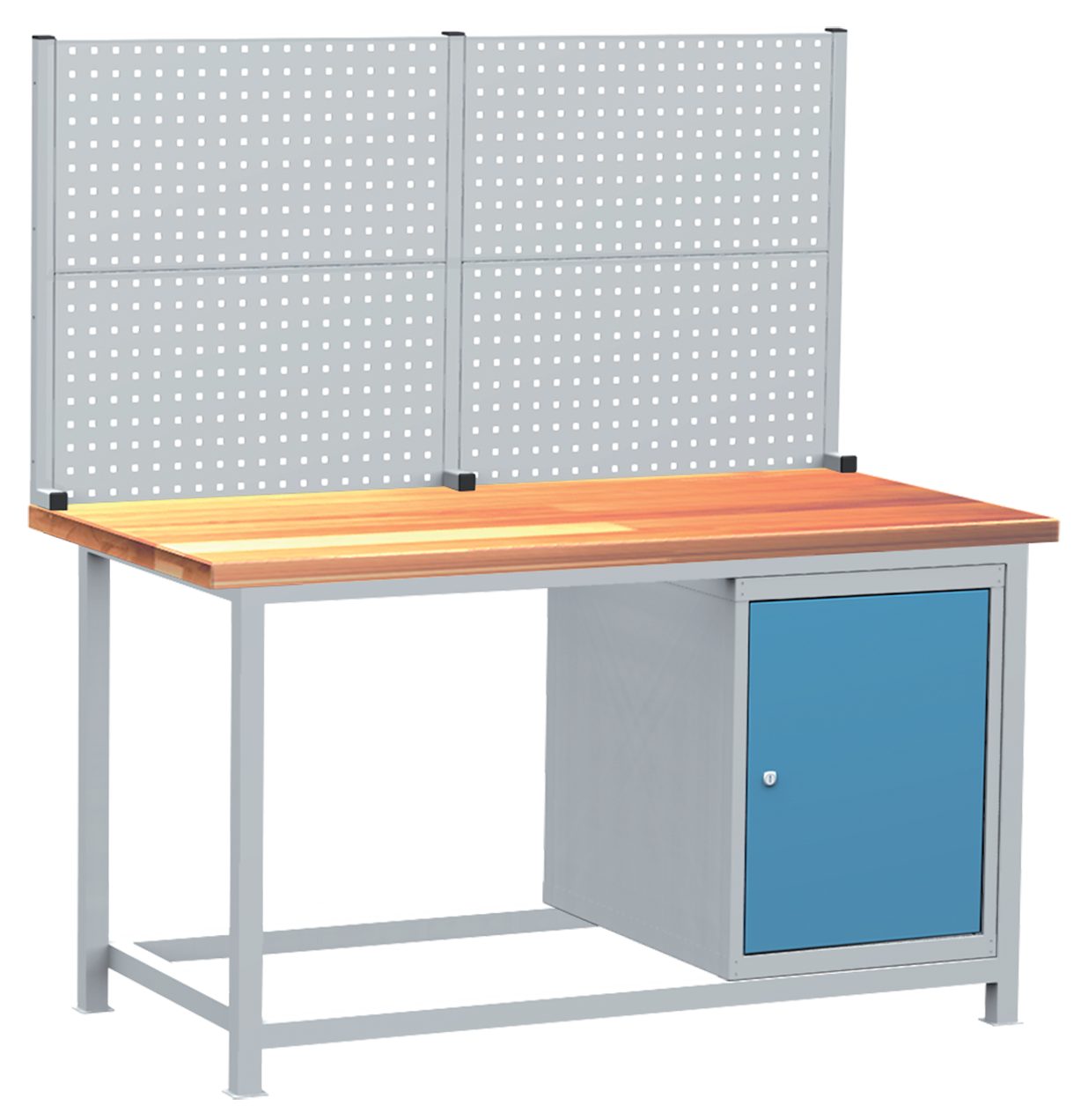 Dílenský pracovní stůl, šíře 1500 mm, typ PR_301_JPD